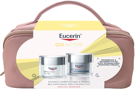 Eucerin Q10 Active Set lahjasetti ryppyjen ehkäisyyn