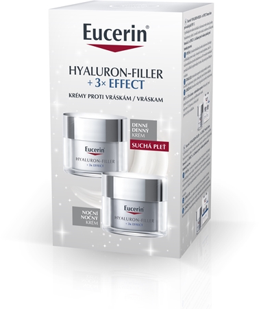 Eucerin Hyaluron-Filler + 3x Effect economy pack with anti-wrinkle effect