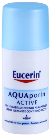 Eucerin Aquaporin Active feuchtigkeitsspendende Augencreme gegen Schwellungen und Augenringe