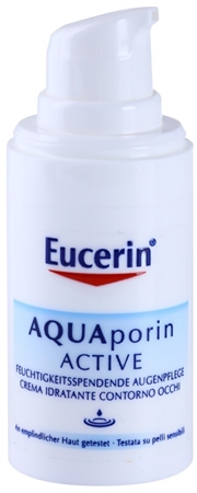 Eucerin Aquaporin Active feuchtigkeitsspendende Augencreme gegen Schwellungen und Augenringe