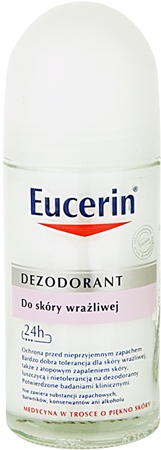 Eucerin Deo дезодорант roll-on за чувствителна кожа