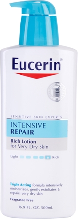 Eucerin Intensive Repair leche corporal nutritiva para pieles muy secas