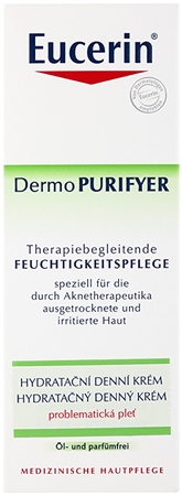 Eucerin Dermo Purifyer dnevna hidratantna krema za problematično lice, akne