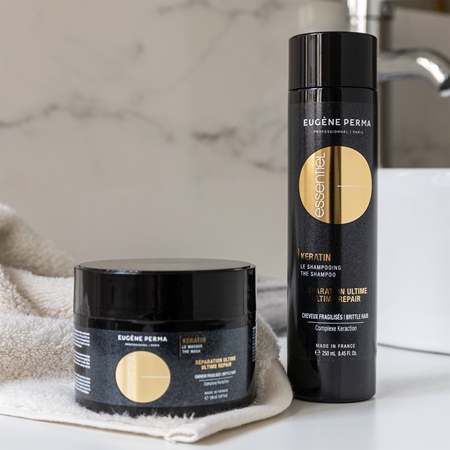 EUGÈNE PERMA Essential Keratin Regenererande schampo för svagt och skadat hår