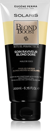 EUGÈNE PERMA Solaris Blond Care revitalisierender Conditioner für blondes und meliertes Haar