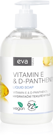 Eva Natura Vitamin E & D-Panthenol tekuté mýdlo na ruce