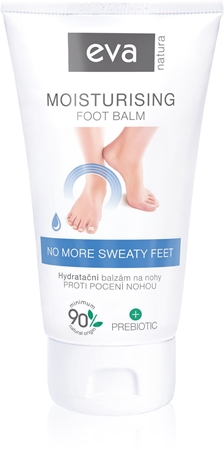Eva Natura Moisturising Foot Balm crema per i piedi contro la sudorazione eccessiva