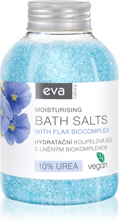 Eva Natura Flax Biocomplex koupelová sůl hydratační