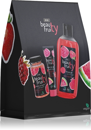 Eva Natura Beauty Fruity Red Fruits Dāvanu komplekts