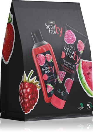 Eva Natura Beauty Fruity Red Fruits Dāvanu komplekts
