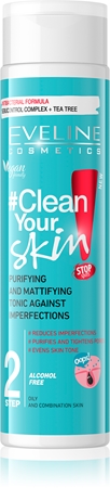 Eveline Cosmetics #Clean Your Skin дълбоко почистващ тоник