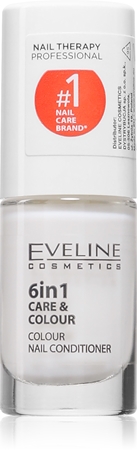 Eveline Cosmetics Nail Therapy Care & Colour Nail Conditioner 6-in-1