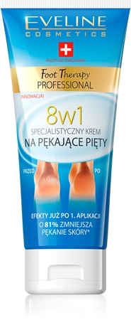 Eveline Cosmetics Foot Therapy krem do popękanych pięt 8 w 1