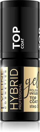 Eveline Cosmetics Hybrid Professional gelový vrchní lak na nehty