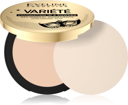 Eveline Cosmetics Variété kompaktowy puder mineralny z aplikatorem