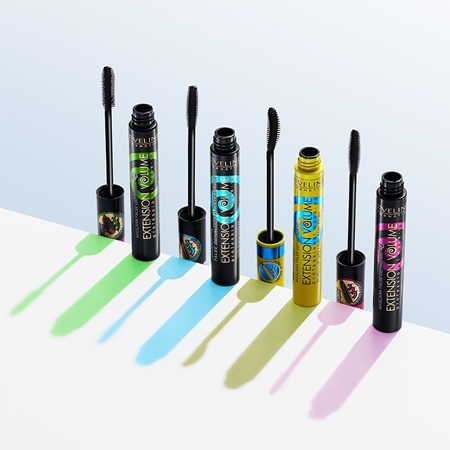 Eveline Cosmetics Extension Volume wasserabweisende Verlängerungsmascara für extra Volumen