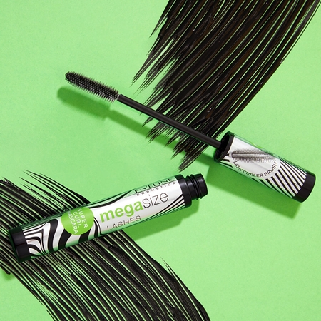 Eveline Cosmetics MegaSize Schwung und Länge Mascara