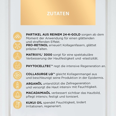 Eveline Cosmetics Gold Lift Expert Anti-Falten-Cremes für den Tag und für die Nacht 50+