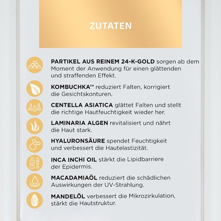 Eveline Cosmetics Gold Lift Expert Tages - und Nachtcreme 60+ mit Verjüngungs-Effekt