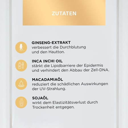 Eveline Cosmetics Gold Lift Expert stärkende Creme mit Goldpuder