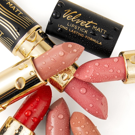 Eveline Cosmetics Velvet Matt Cremiger Lippenstift mit Matt-Effekt
