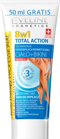 Eveline Cosmetics Total Action crema depilatoare pentru picioare 8 in 1