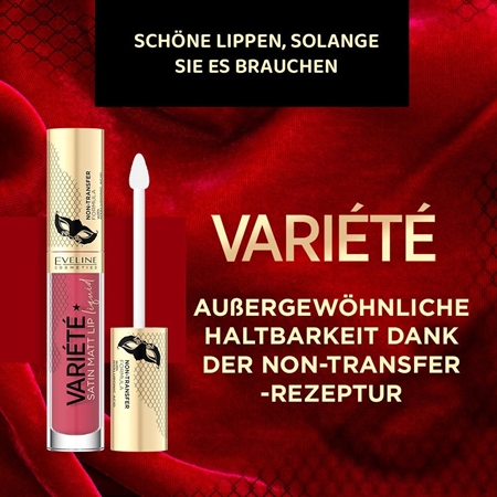 Eveline Cosmetics Variété flüssiger Lippenstift mit mattierendem Finish