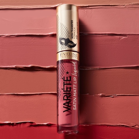 Eveline Cosmetics Variété flüssiger Lippenstift mit mattierendem Finish