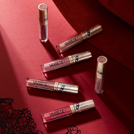 Eveline Cosmetics Variété flüssiger Lippenstift mit mattierendem Finish