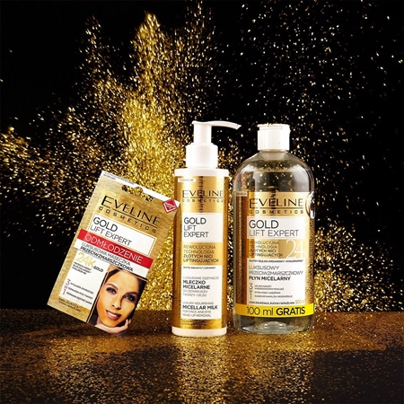 Eveline Cosmetics Gold Lift Expert verjüngende Maske 3in1