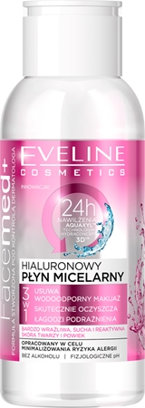 Eveline Cosmetics FaceMed+ micelarna voda za čišćenje i skidanje make-upa za suhu i vrlo suhu kožu lica