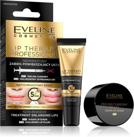 Eveline Cosmetics Lip Therapy kit para lábios com efeito aumentador