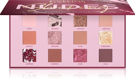 Eveline Cosmetics Shocking Nudes paletka očních stínů
