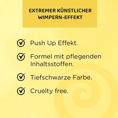Eveline Cosmetics Extension Volume Mascara mit Push-Up Effekt