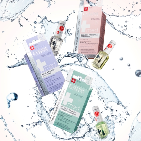 Eveline Cosmetics Nail Therapy Med+ Sovmask På skadade naglar