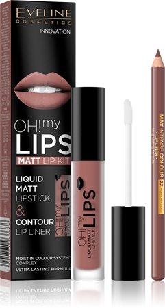 Eveline Cosmetics OH! my LIPS Matt lip set