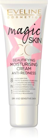 Eveline Cosmetics Magic Skin Crème CC correctrice de rougeurs pour un effet naturel