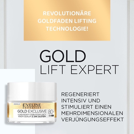 Eveline Cosmetics Gold Exclusive erneuernde Creme gegen Hautalterung