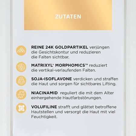 Eveline Cosmetics Gold Exclusive erneuernde Creme gegen Hautalterung