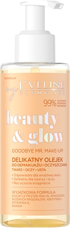 Eveline Cosmetics Beauty & Glow Goodbye Mr. Makeup! čisticí a odličovací olej