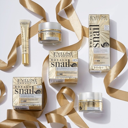 Eveline Cosmetics Royal Snail Tages- und Nachtscreme gegen Falten 40+