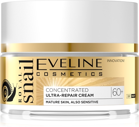 Eveline Cosmetics Royal Snail creme de dia e noite + 60 com efeito rejuvenescedor