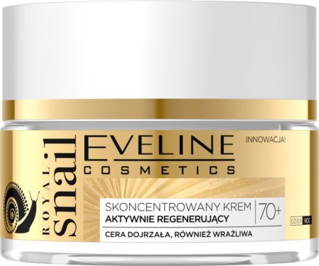 Eveline Cosmetics Royal Snail intensywnie nawilżająca i rozjaśniająca pielęgnacja na dzień i na noc