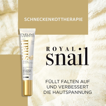 Eveline Cosmetics Royal Snail Lifting-Augencreme mit Schneckenextrakt