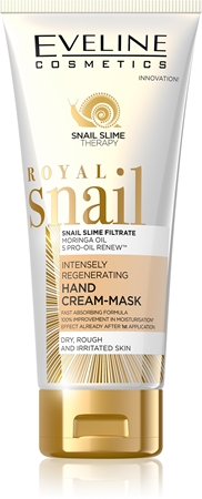 Eveline Cosmetics Royal Snail відновлюючий крем для рук