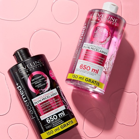 Eveline Cosmetics FaceMed+ reinigendes Mizellenwasser