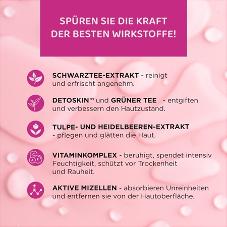 Eveline Cosmetics FaceMed+ reinigendes Mizellenwasser zum Abschminken mit entschlackendem Effekt