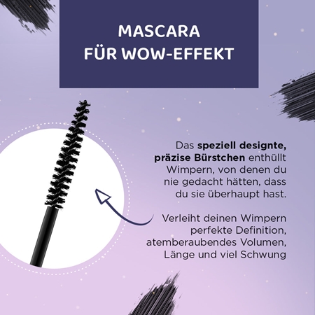 Eveline Cosmetics Superthin Mascara zum Verlängern und Teilen der Wimpern