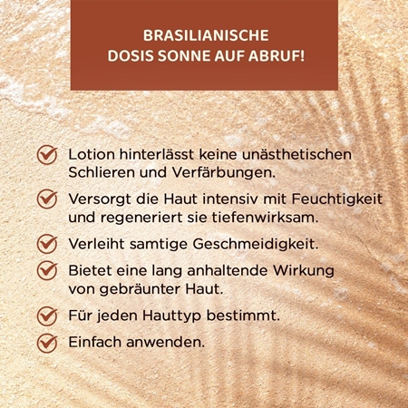 Eveline Cosmetics Brazilian Body Selbstbräuner-Balsam für allmähliche Bräunung