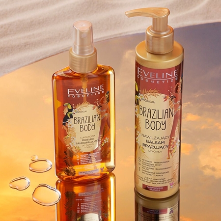 Eveline Cosmetics Brazilian Body Selbstbräuner-Balsam für allmähliche Bräunung